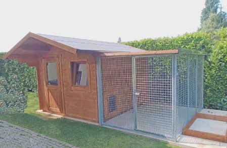 Box Per Cani D grandi Dimensioni e gabbia In Rete