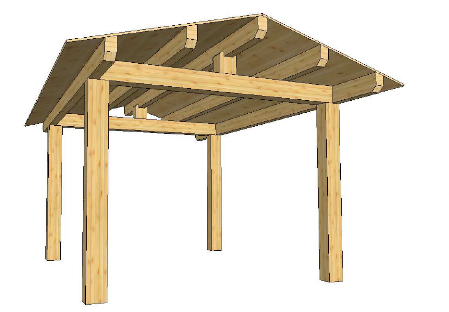 wooden Roof